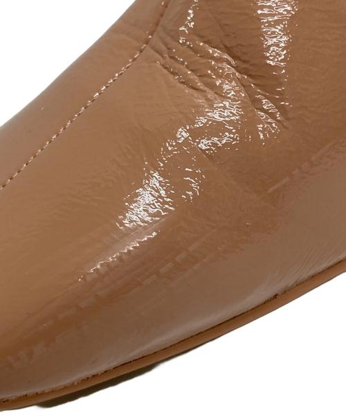 MAISON SPECIAL（メゾンスペシャル）MAISON SPECIAL (メゾンスペシャル) Square Plain Short Boots ベージュ サイズ:365の古着・服飾アイテム