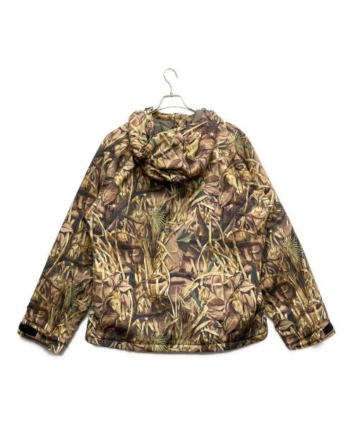 X-LARGE（エクストララージ）X-LARGE (エクストララージ) RAGLAN PUFFER HOODED JACKET モスグリーン サイズ:XLの古着・服飾アイテム