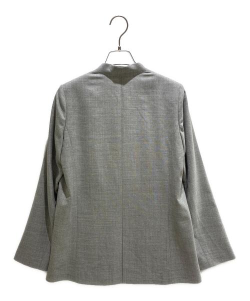Col Pierrot（コルピエロ）Col Pierrot (コルピエロ) ウールブレンドダブルジャケット グレー サイズ:38 未使用品の古着・服飾アイテム