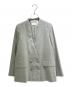 Col Pierrot（コルピエロ）の古着「ウールブレンドダブルジャケット」｜グレー