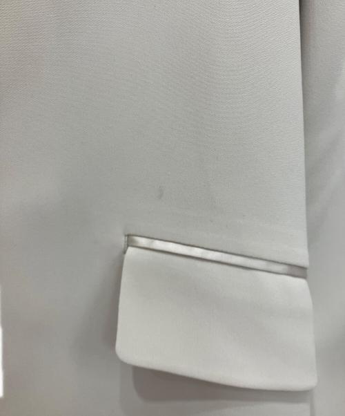 Col Pierrot（コルピエロ）Col Pierrot (コルピエロ) サテンコンビジャケット ベージュ サイズ:38の古着・服飾アイテム