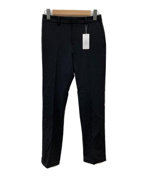 Col Rond×eclat（コル ロン × エクラ）Col Rond×eclat (コル ロン × エクラ) テーパードパンツ ブラック サイズ:S 未使用品の古着・服飾アイテム