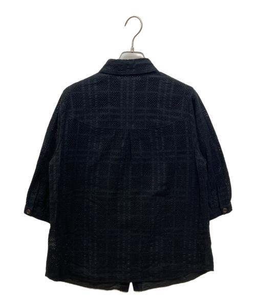 BURBERRY LONDON（バーバリーロンドン）BURBERRY LONDON (バーバリーロンドン) ブラウス ブラック サイズ:44の古着・服飾アイテム