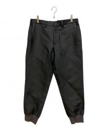 ISSEY MIYAKE MEN（イッセイミヤケメン）の古着「ジョガーパンツ」｜ブラック