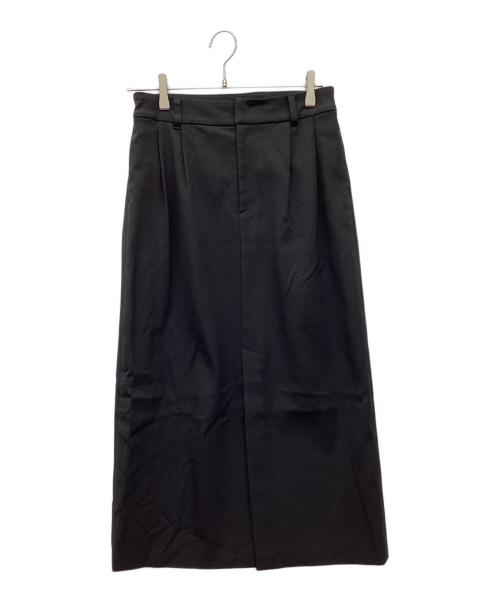COLUMN（コラム）COLUMN (コラム) ローウエストスカート ブラック サイズ:38の古着・服飾アイテム