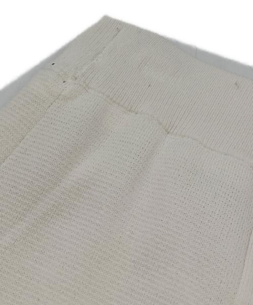 GRACE CLASS（グレースクラス）GRACE CLASS (グレースクラス) ミラノリブプリーツスカート ホワイト サイズ:36の古着・服飾アイテム