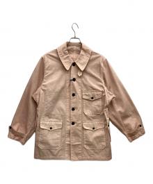 OUTIL（ウティ）の古着「MANTEAU LOUEY ハンティングジャケット」｜ピンク
