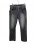 FULLCOUNT（フルカウント）の古着「STRAIGHT BLACK HAND WASH SELVEDGE DENIM」｜ブラック