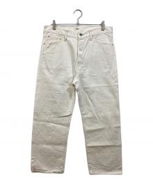 chimala（チマラ）の古着「13.5OZ SELVEDGE DENIM WIDE TAPERED PANTS」｜エクリュ