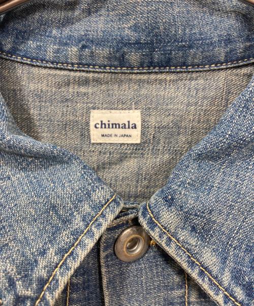 chimala（チマラ）chimala (チマラ) デニムショートジャケット インディゴ サイズ:M 未使用品の古着・服飾アイテム
