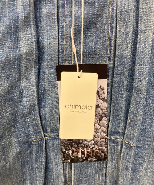 chimala（チマラ）chimala (チマラ) デニムショートジャケット インディゴ サイズ:M 未使用品の古着・服飾アイテム