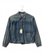 chimalaチマラ）の古着「chimala デニムショートジャケット」｜インディゴ
