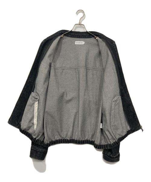 COOTIE PRODUCTIONS（クーティープロダクツ）COOTIE PRODUCTIONS (クーティープロダクツ) Denim Zip Up Work Jacket/デニムジップアップワークジャケット ブラックフェード サイズ:Mの古着・服飾アイテム