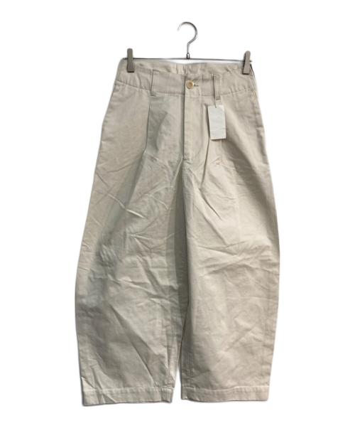 Handwerker（ハンドベーカー）Handwerker (ハンドベーカー) Wide Trousers　 オフホワイト サイズ:Sの古着・服飾アイテム