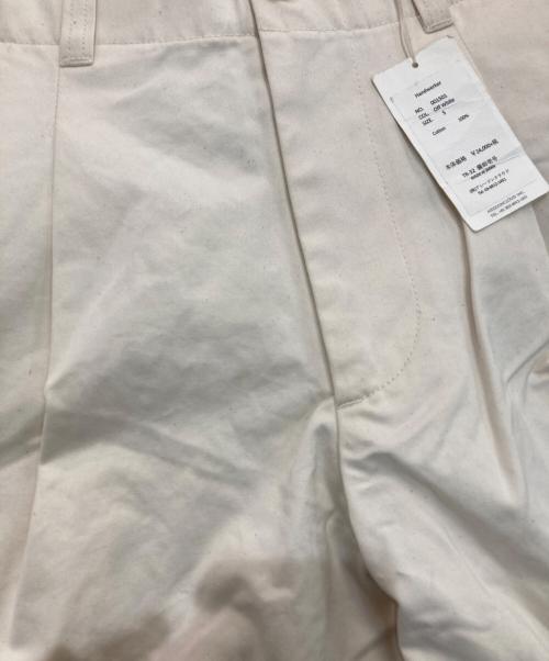 Handwerker（ハンドベーカー）Handwerker (ハンドベーカー) Wide Trousers　 オフホワイト サイズ:Sの古着・服飾アイテム