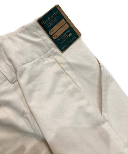 Handwerker（ハンドベーカー）Handwerker (ハンドベーカー) Wide Trousers　 オフホワイト サイズ:Sの古着・服飾アイテム