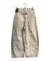 Handwerker (ハンドベーカー) Wide Trousers　 オフホワイト サイズ:S：7000円