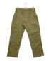 CLOTH&CROSS（クロスアンドクロス）の古着「ベイカーパンツ」｜オリーブ