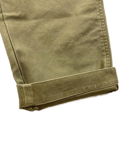 CLOTH&CROSS（クロスアンドクロス）CLOTH&CROSS (クロスアンドクロス) ベイカーパンツ オリーブ サイズ:1の古着・服飾アイテム