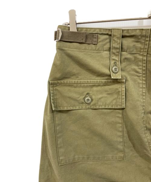 CLOTH&CROSS（クロスアンドクロス）CLOTH&CROSS (クロスアンドクロス) ベイカーパンツ オリーブ サイズ:SIZE 1の古着・服飾アイテム