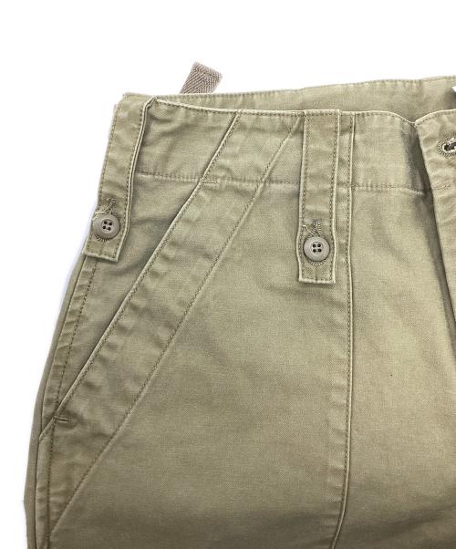 CLOTH&CROSS（クロスアンドクロス）CLOTH&CROSS (クロスアンドクロス) ベイカーパンツ オリーブ サイズ:2の古着・服飾アイテム
