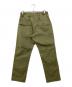 CLOTH&CROSS (クロスアンドクロス) ベイカーパンツ オリーブ サイズ:2：7000円