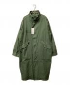 CLOTH&CROSSクロスアンドクロス）の古着「フィールドコート」｜オリーブ