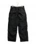 TapWater (タップウォーター) Cotton Linen Back Sateen Military Trousers ブラック サイズ:36：12000円