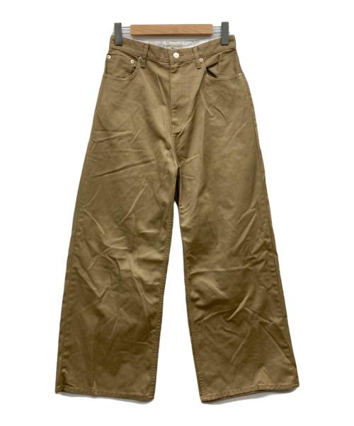 soyy.（ソイ）soyy. (ソイ) loose chino ベージュ サイズ:SIZE 2 未使用品の古着・服飾アイテム