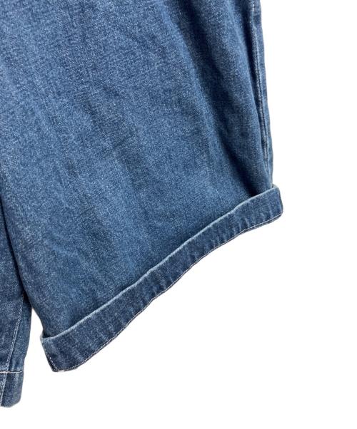 SO NAKAMEGURO（ソウ ナカメグロ）SO NAKAMEGURO (ソウ ナカメグロ) デニムショーツ インディゴ サイズ:3の古着・服飾アイテム