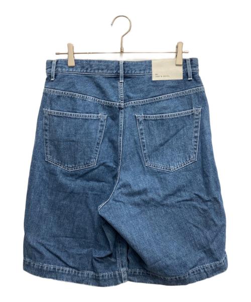SO NAKAMEGURO（ソウ ナカメグロ）SO NAKAMEGURO (ソウ ナカメグロ) デニムショーツ インディゴ サイズ:3の古着・服飾アイテム