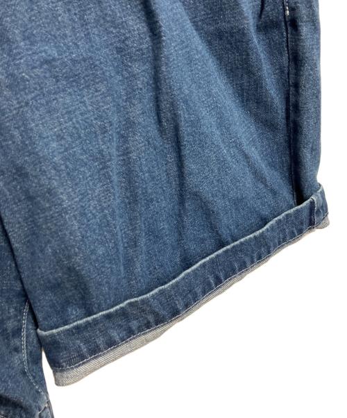 SO NAKAMEGURO（ソウ ナカメグロ）SO NAKAMEGURO (ソウ ナカメグロ) デニムショーツ インディゴ サイズ:3の古着・服飾アイテム