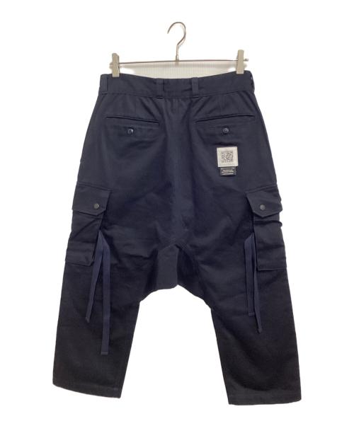 FUMITO GANRYU（フミトガンリュウ）FUMITO GANRYU (フミトガンリュウ) サルエルカーゴパンツ ネイビー サイズ:不明の古着・服飾アイテム