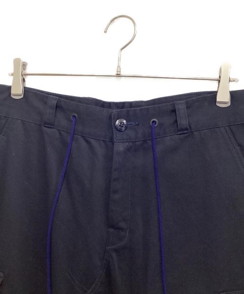 FUMITO GANRYU（フミトガンリュウ）FUMITO GANRYU (フミトガンリュウ) サルエルカーゴパンツ ネイビー サイズ:不明の古着・服飾アイテム