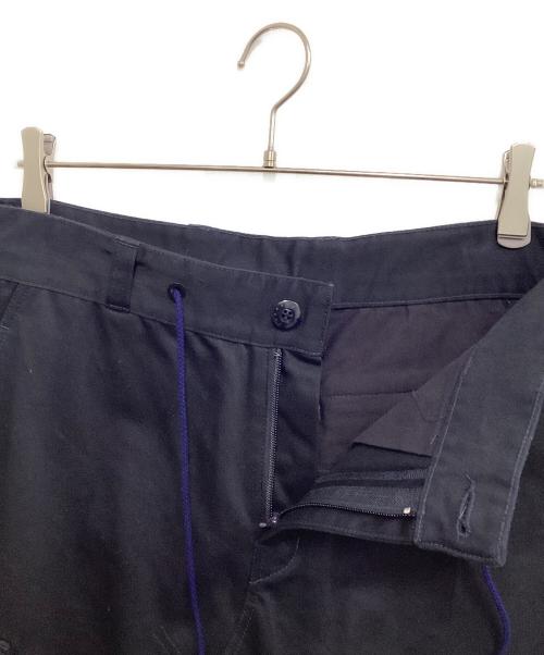 FUMITO GANRYU（フミトガンリュウ）FUMITO GANRYU (フミトガンリュウ) サルエルカーゴパンツ ネイビー サイズ:不明の古着・服飾アイテム