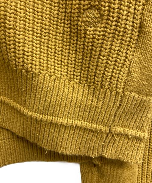 MARIA MCMANUS（マリアマクマナス）MARIA McMANUS (マリアマクマナス) COCOON SPLIT SLEEVE カーディガン マスタード サイズ:XSの古着・服飾アイテム