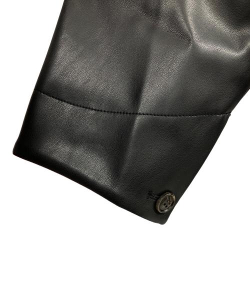 MACPHEE（マカフィー）MACPHEE (マカフィー) レザーライク カバーオール ブラック サイズ:36 未使用品の古着・服飾アイテム