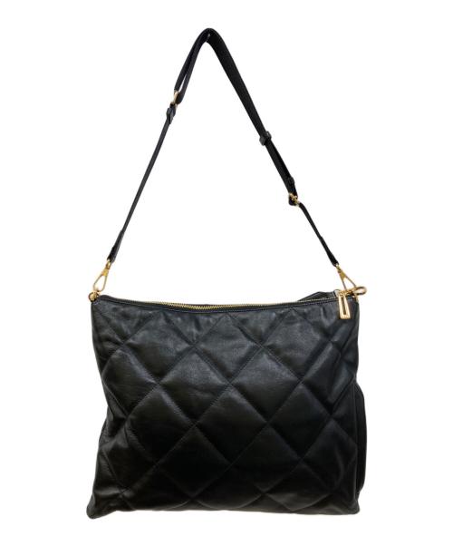 COCOCELUX GOLD（ココセリュックスゴールド）COCOCELUX GOLD (ココセリュックスゴールド) ダイヤモンドレザーワンハンドル3WAYバッグL ブラックの古着・服飾アイテム