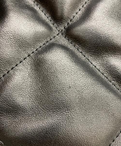 COCOCELUX GOLD（ココセリュックスゴールド）COCOCELUX GOLD (ココセリュックスゴールド) ダイヤモンドレザーワンハンドル3WAYバッグL ブラックの古着・服飾アイテム