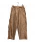 iroiro（イロイロ）の古着「Gingham Check Thai Silk Meditation Pants」｜ブラウン