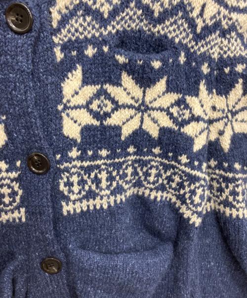 pillings by ryotamurakami（ピリングス バイ リョウタムラカミ）pillings by ryotamurakami (ピリングス バイ リョウタムラカミ) Ron Herman (ロンハーマン) ノルディックニットカーディガン ネイビー サイズ:FREEの古着・服飾アイテム