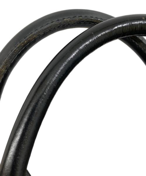 RALPH LAUREN（ラルフローレン）RALPH LAUREN (ラルフローレン) 千鳥ボストンバッグ ブラック×ホワイトの古着・服飾アイテム