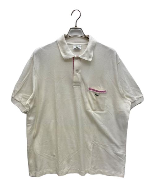LACOSTE（ラコステ）LACOSTE (ラコステ) ポロシャツ アイボリー サイズ:6の古着・服飾アイテム