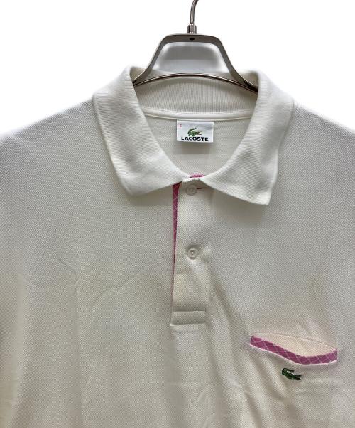 LACOSTE（ラコステ）LACOSTE (ラコステ) ポロシャツ アイボリー サイズ:6の古着・服飾アイテム