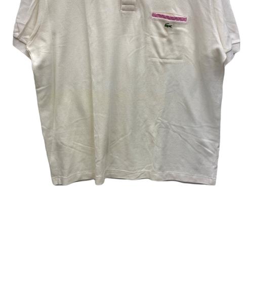 LACOSTE（ラコステ）LACOSTE (ラコステ) ポロシャツ アイボリー サイズ:6の古着・服飾アイテム