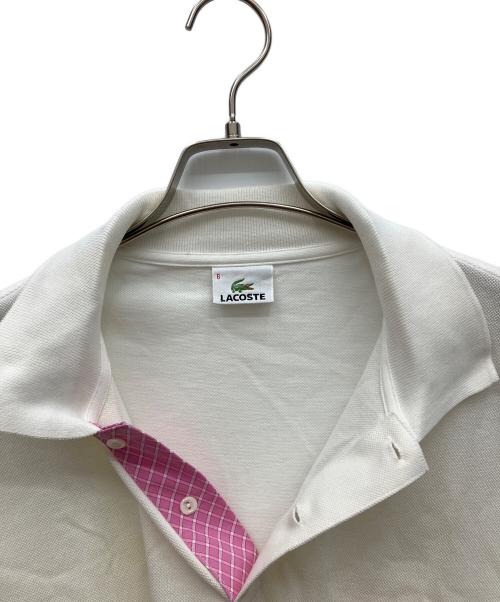LACOSTE（ラコステ）LACOSTE (ラコステ) ポロシャツ アイボリー サイズ:6の古着・服飾アイテム