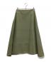MADISON BLUE (マディソンブルー) MI-MOLLET FLARE BACK SATIN SK スカート グリーン サイズ:01：8000円