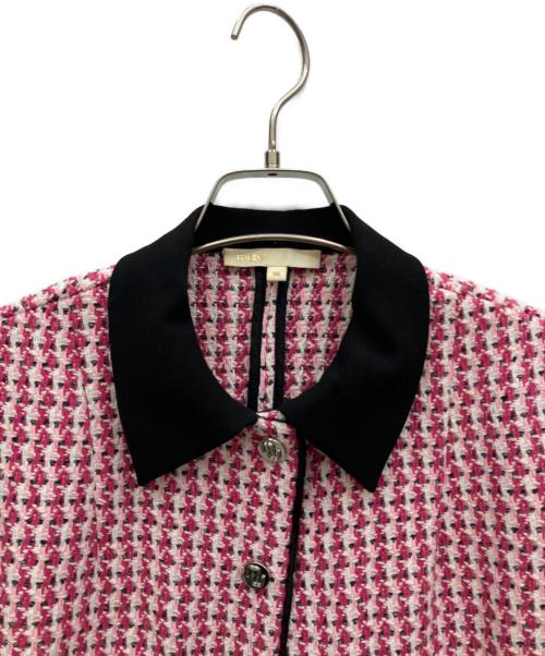 maje（マージュ）maje (マージュ) ツイードミニワンピース ピンク サイズ:36の古着・服飾アイテム