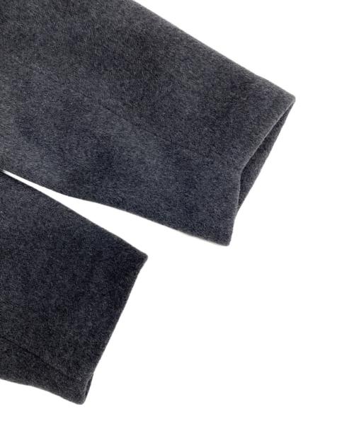 JOURNAL STANDARD（ジャーナルスタンダード）JOURNAL STANDARD (ジャーナルスタンダード) スーパー140ビーバーノーカラーショートコート グレー サイズ:36の古着・服飾アイテム