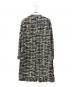 theory luxe (セオリーリュクス) BODY/GLOW TWEED FABRIC/WAG ツイードコート ブラック サイズ:38：19000円